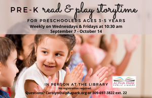 Pre-K Read and Play 